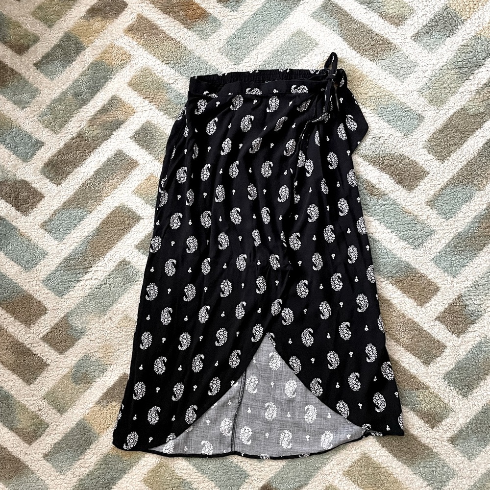 Midi Wrap Skirt